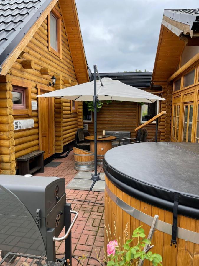 Wellness Huette Am Zwenkauer See Bei Leipzig Exteriér fotografie