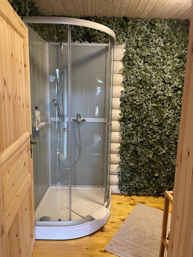 Wellness Huette Am Zwenkauer See Bei Leipzig Exteriér fotografie
