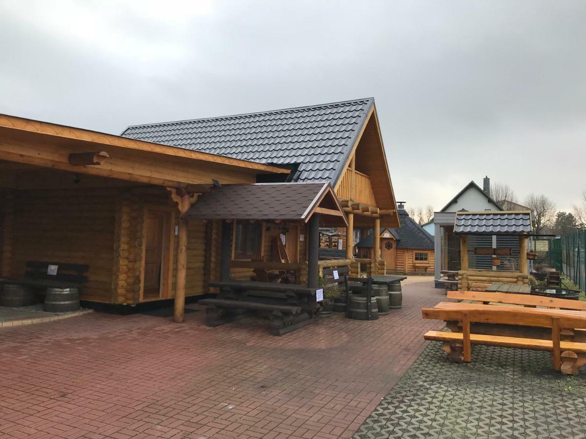 Wellness Huette Am Zwenkauer See Bei Leipzig Exteriér fotografie