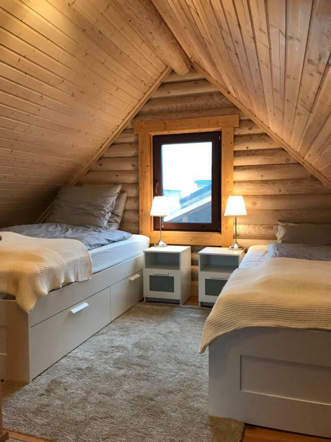 Wellness Huette Am Zwenkauer See Bei Leipzig Exteriér fotografie
