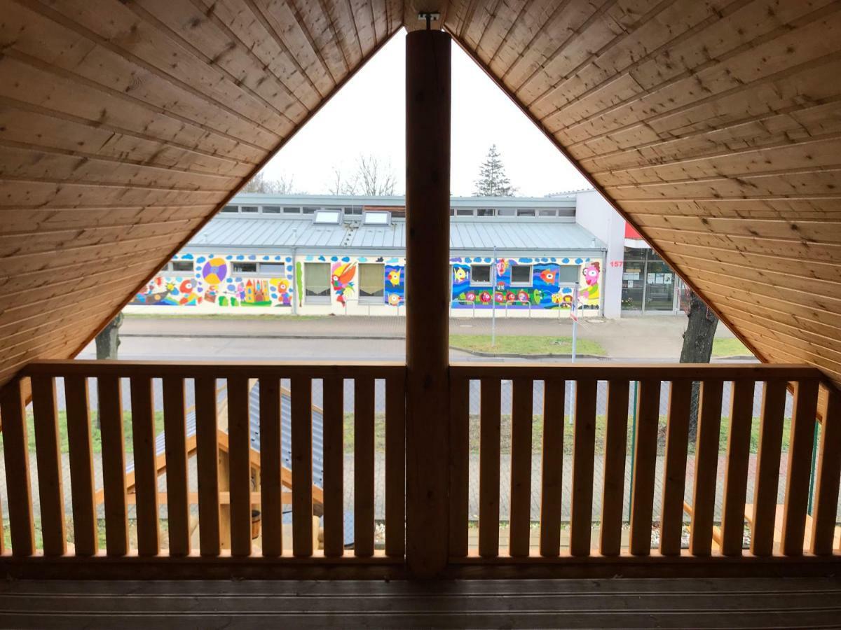 Wellness Huette Am Zwenkauer See Bei Leipzig Exteriér fotografie