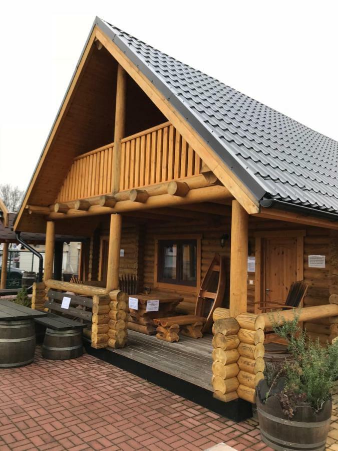 Wellness Huette Am Zwenkauer See Bei Leipzig Exteriér fotografie